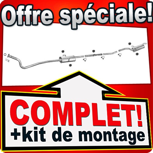 Echappement pour citroen - echappement,
