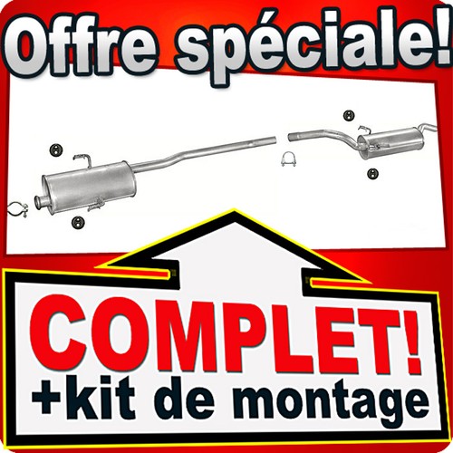 Ligne pot échappement - ligne,