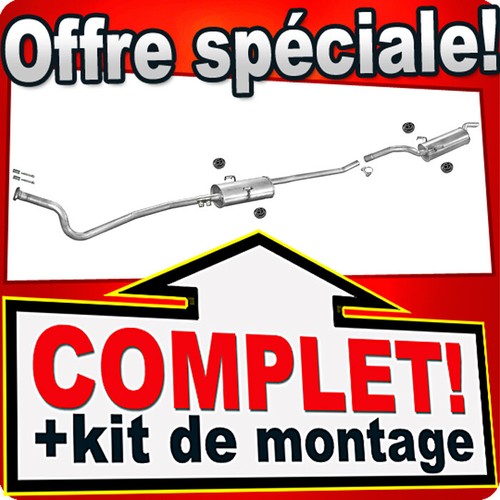 Ligne pot échappement - ligne,